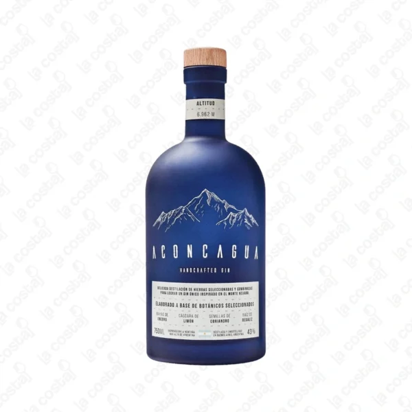Gin Aconcagua Handcrafted Azul 750ml
