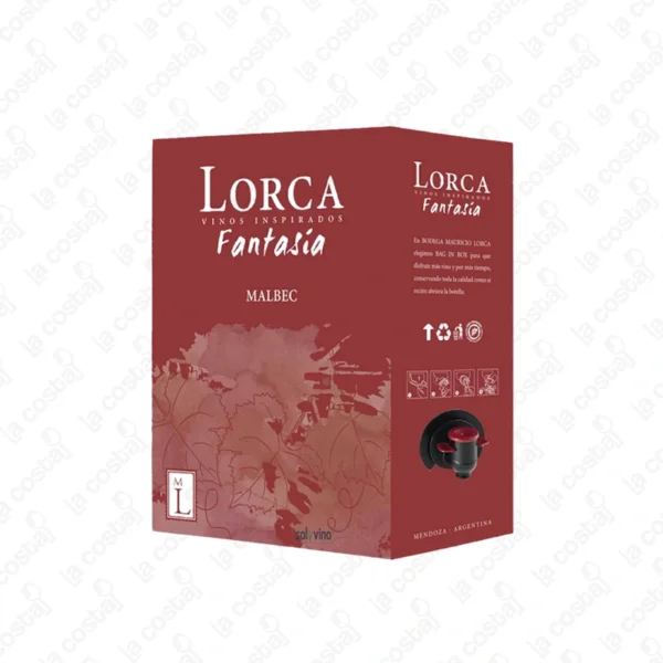 7798103164394 Mauricio Lorca Fantasía Malbec 3lts