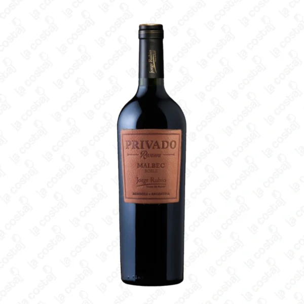 Privado Jorge Rubio Reserva Malbec
