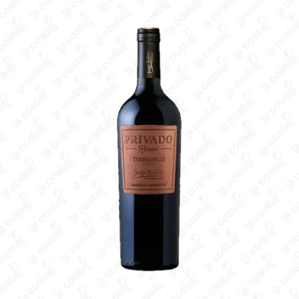 Privado Jorge Rubio Reserva Tempranillo