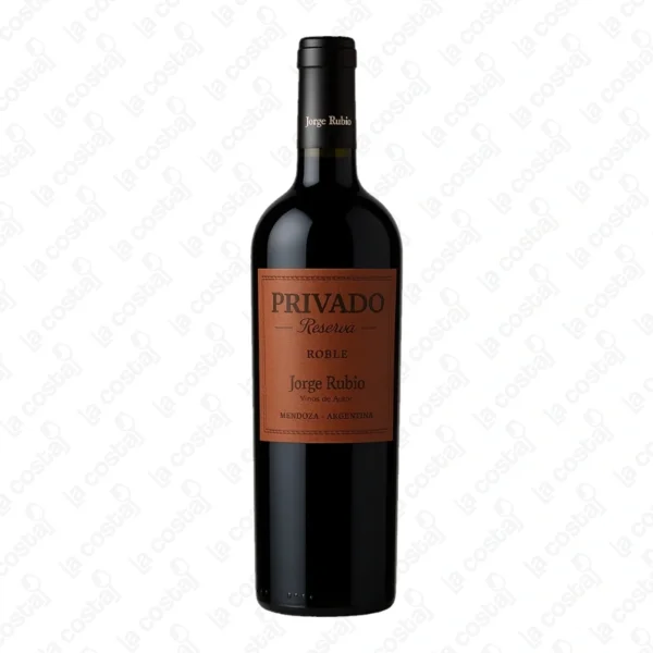 Privado Jorge Rubio Reserva Bonarda