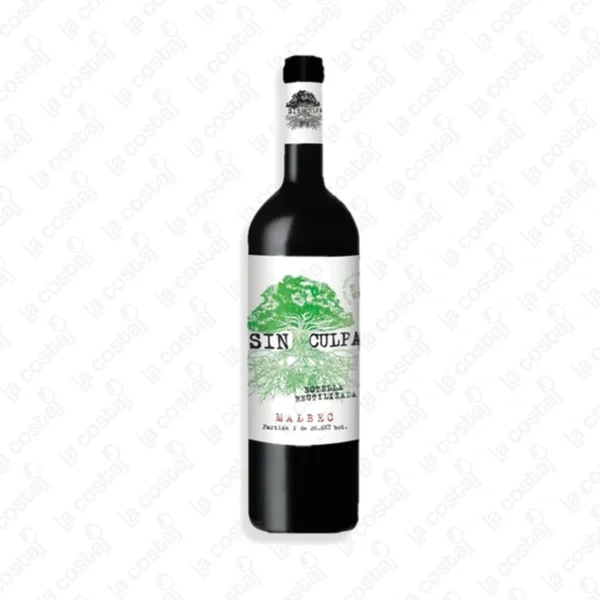 Sin Culpa Malbec Botella Reutilizada